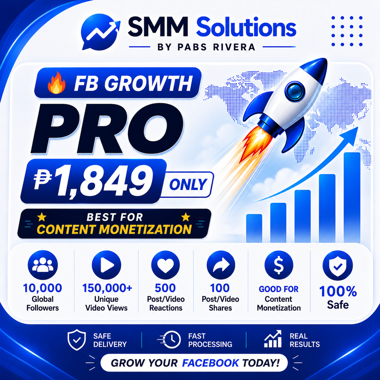 FB Growth Pro Global poster
